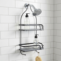 Mafi Home® | Organizador de ducha doble con base de diatomita