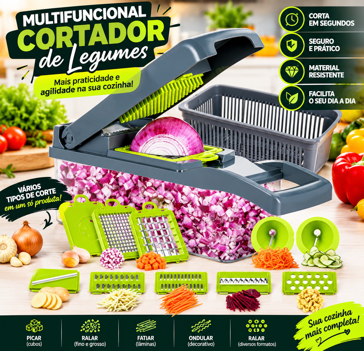 Picador de Verduras 14 en 1
