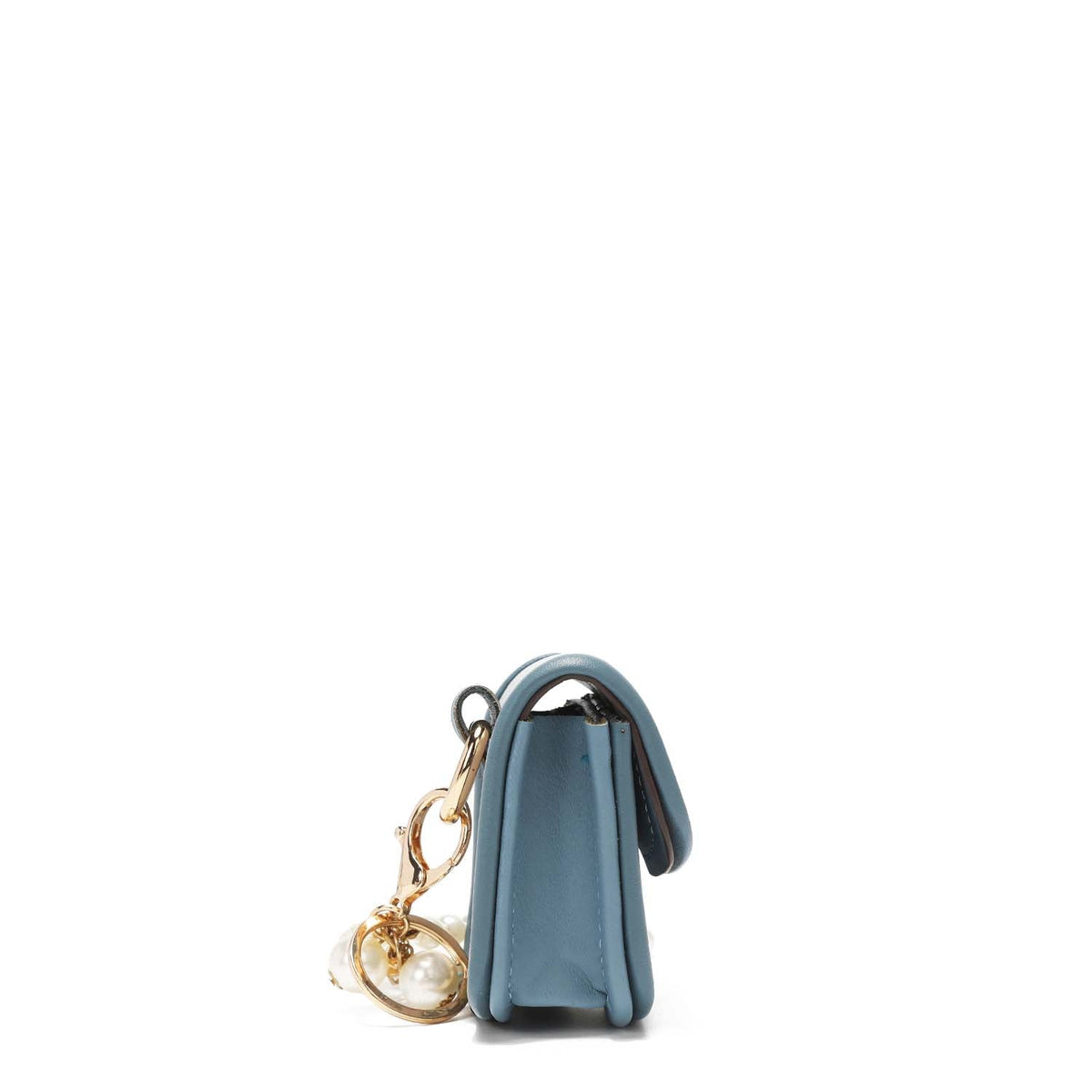 LLAVERO CON PORTAAUDÍFONOS Y PULSERA DE PERLAS NIKKY