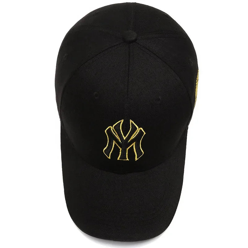 1PC Gorra de béisbol casual unisex con letras bordadas, gorro hip-hop, gorra de camionero ajustable para primavera y otoño, gorra con protección solar para exteriores
