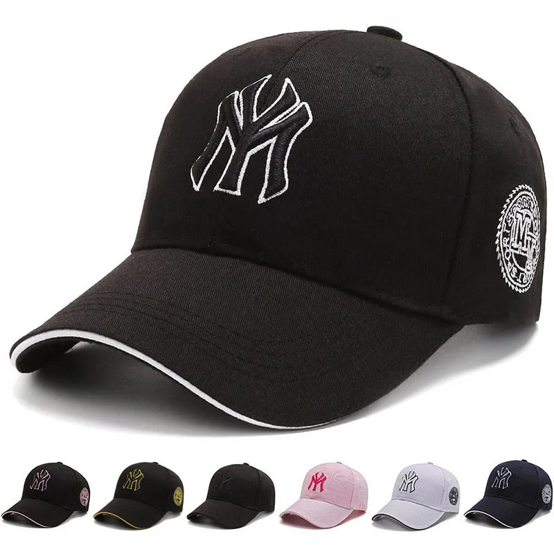 1PC Gorra de béisbol casual unisex con letras bordadas, gorro hip-hop, gorra de camionero ajustable para primavera y otoño, gorra con protección solar para exteriores