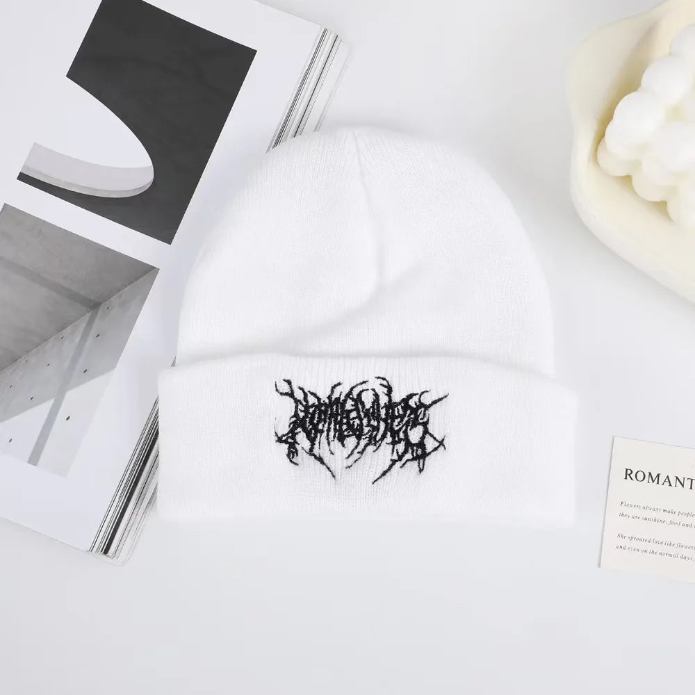 Gorros de punto para hombre y mujer, cálidos para exteriores, versátiles para otoño e invierno