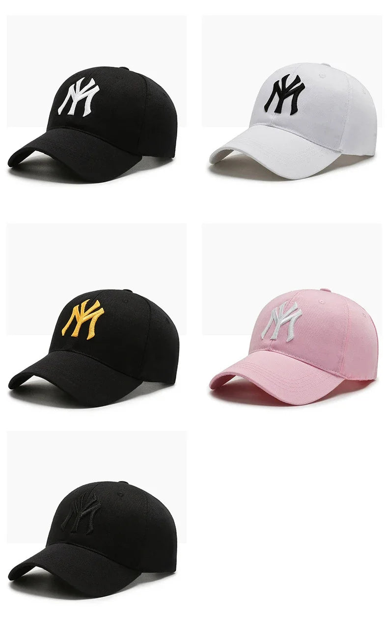 1PC Gorra de béisbol casual unisex con letras bordadas, gorro hip-hop, gorra de camionero ajustable para primavera y otoño, gorra con protección solar para exteriores