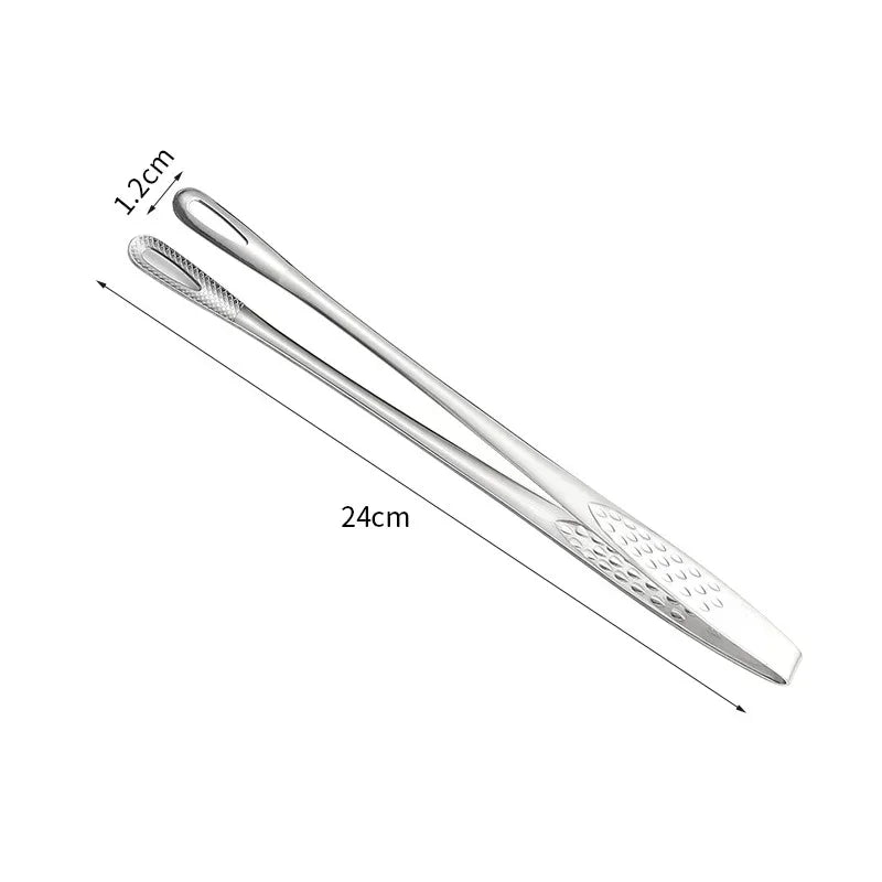 Pinzas volteadoras de nailon 2 en 1 con espátula para huevos y pinza para carne, accesorios de cocina para voltear panqueques y alimentos fritos