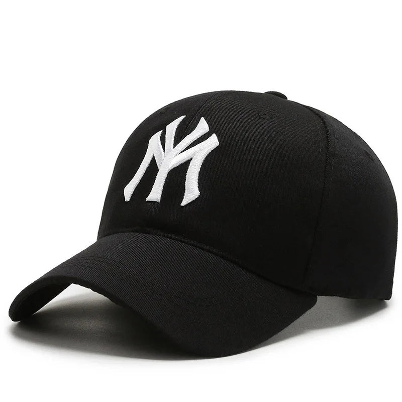 1PC Gorra de béisbol casual unisex con letras bordadas, gorro hip-hop, gorra de camionero ajustable para primavera y otoño, gorra con protección solar para exteriores