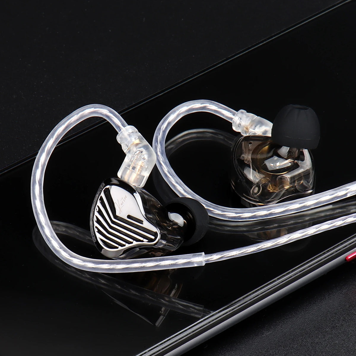GK KUNTEN Earphones New Generation Dynamic Driver Unite Headests Hifi Music Earbuds DJ Headphones