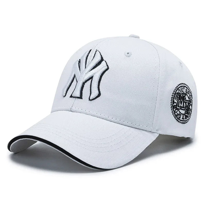 1PC Gorra de béisbol casual unisex con letras bordadas, gorro hip-hop, gorra de camionero ajustable para primavera y otoño, gorra con protección solar para exteriores