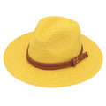 Sombrero de paja de verano, sombrero Panamá, sombrero de paja tejido, regalo, sombrero de jazz transpirable para ocio, sombrero de paja de estilo europeo y americano, gorra de playa.
