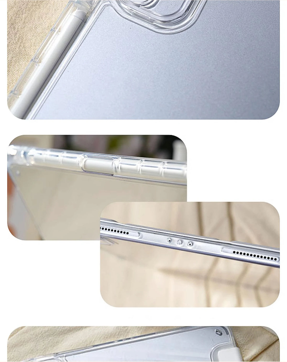 Funda protectora para iPad | Compatible con Air, Pro, Mini y todas las generaciones