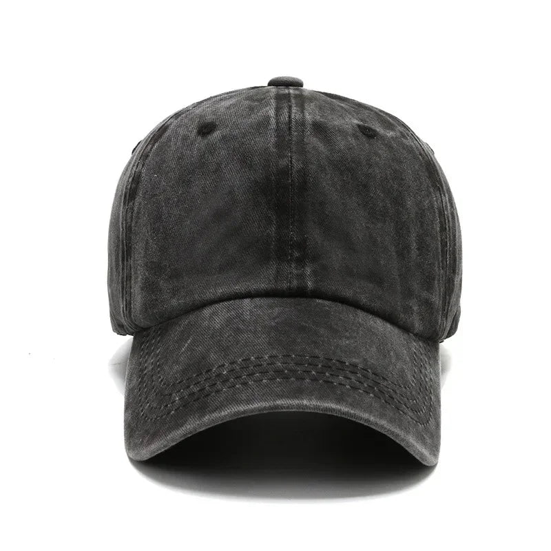 Gorra de béisbol de algodón para mujer y hombre, estilo snapback, color sólido, para otoño e invierno, gorra casual de estilo vintage, simple, para exteriores