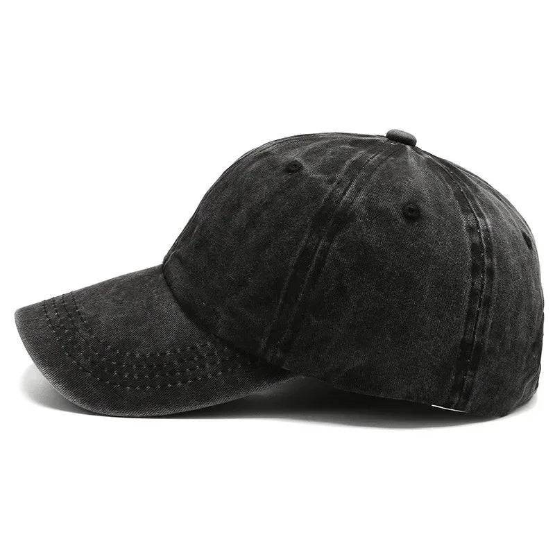 Gorra de béisbol de algodón para mujer y hombre, estilo snapback, color sólido, para otoño e invierno, gorra casual de estilo vintage, simple, para exteriores