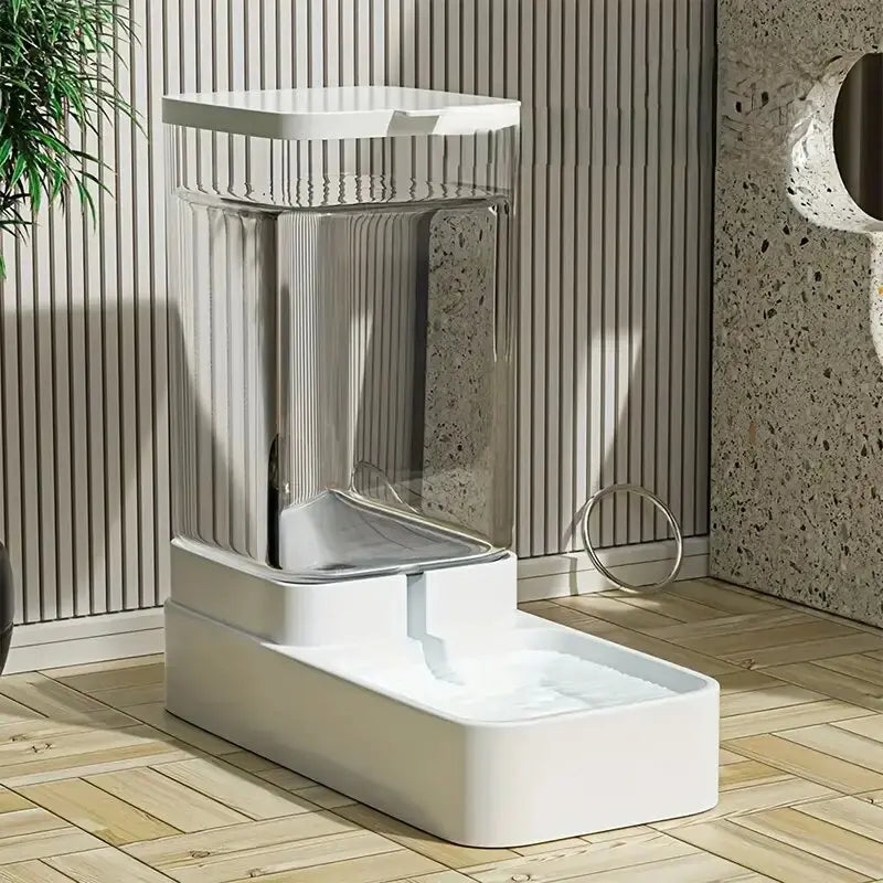 Comedero y Bebedero Automático por Gravedad para Perros y Gatos | 3,8L Sin Electricidad