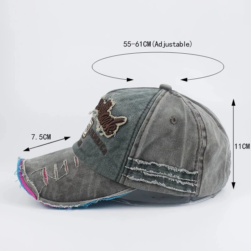 Gorra de béisbol de algodón lavado 1969 con bordado para mujer y hombre, visera deportiva, gorra vintage snapback, sombrero unisex, gorra estilo dad hat para jóvenes.