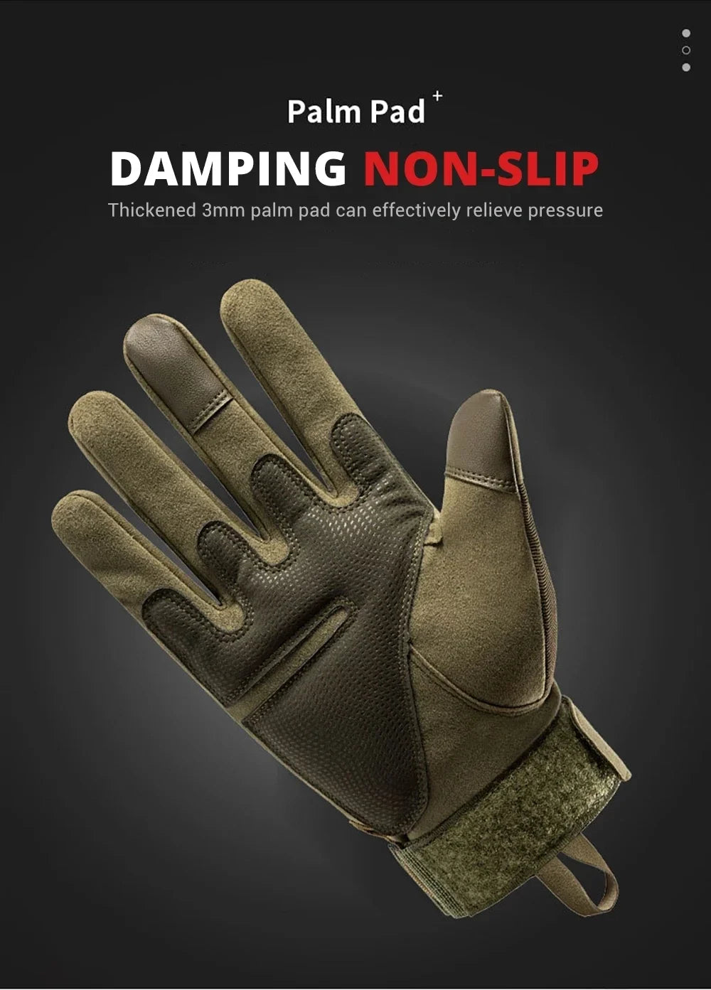 Touch Screen Motorcycle Gloves  Spring Summer Breathable Full Finger Motorbike Riding Moto Gloves for Motocross