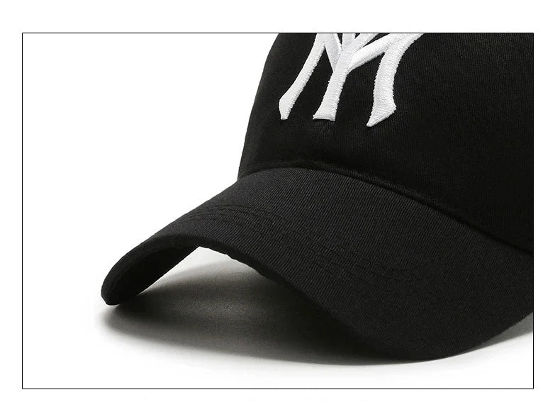 1PC Gorra de béisbol casual unisex con letras bordadas, gorro hip-hop, gorra de camionero ajustable para primavera y otoño, gorra con protección solar para exteriores