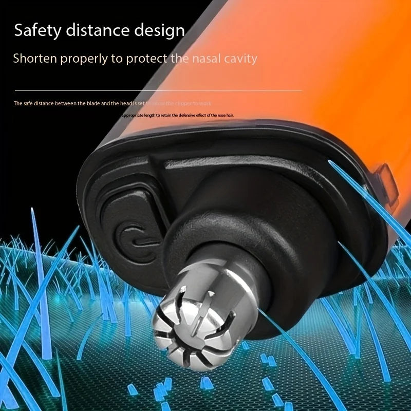 Portable small nose hair trimmer, men's nose hair shaver, car mounted household multifunctional nose hair trimmer