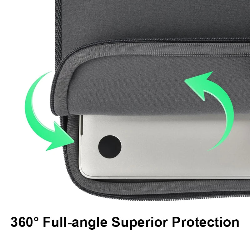 Funda para laptop compatible con portátiles Xiaomi, Lenovo, Dell, Macbook Air, Pro, Retina de 13, 14, 15 y 15.6 pulgadas.