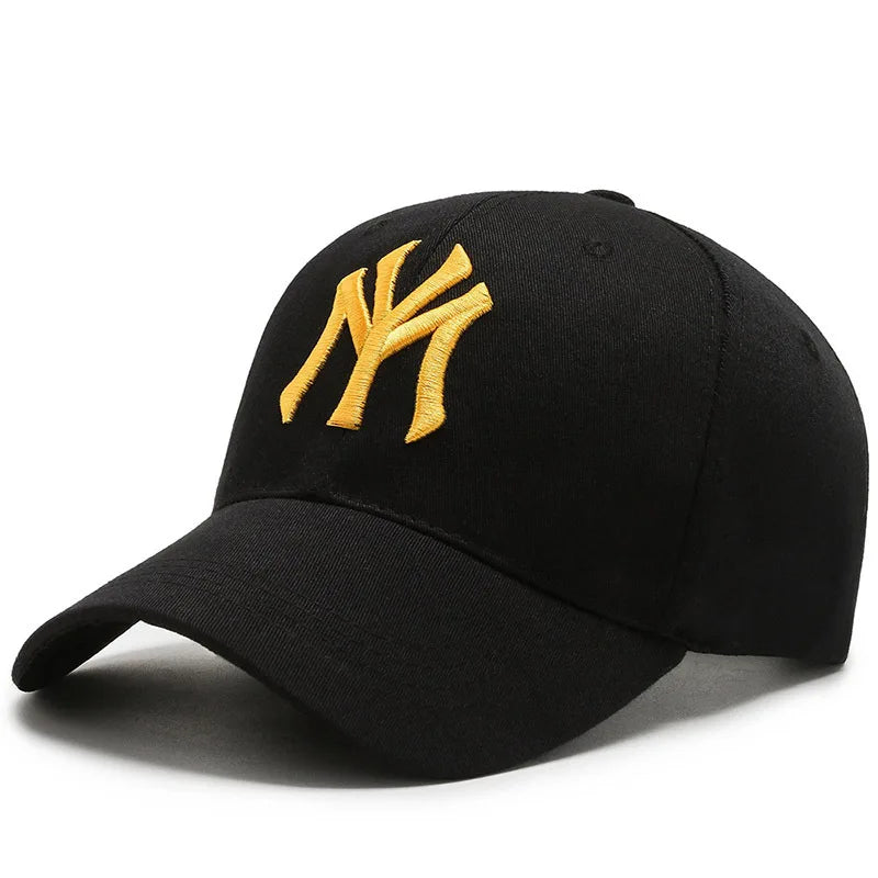 1PC Gorra de béisbol casual unisex con letras bordadas, gorro hip-hop, gorra de camionero ajustable para primavera y otoño, gorra con protección solar para exteriores