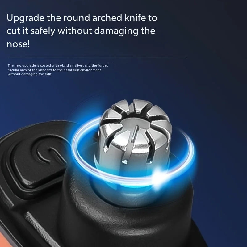 Portable small nose hair trimmer, men's nose hair shaver, car mounted household multifunctional nose hair trimmer