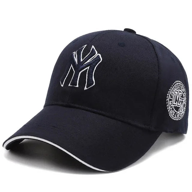 1PC Gorra de béisbol casual unisex con letras bordadas, gorro hip-hop, gorra de camionero ajustable para primavera y otoño, gorra con protección solar para exteriores