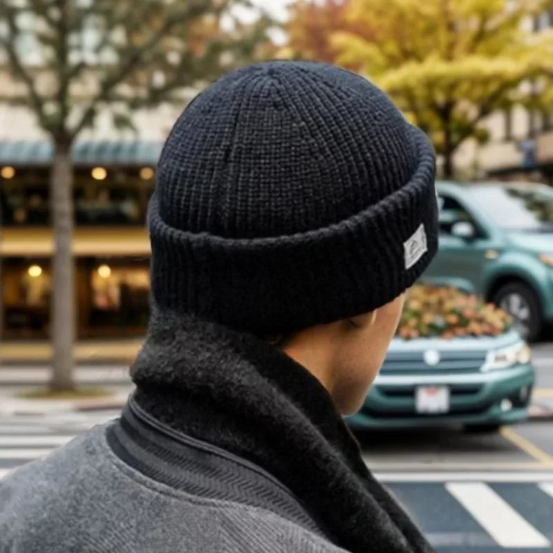 Gorro pasamontañas 2 en 1 de invierno, tejido y cálido, a prueba de viento, cubrecara completo, para esquí, ciclismo, táctico y orejeras.