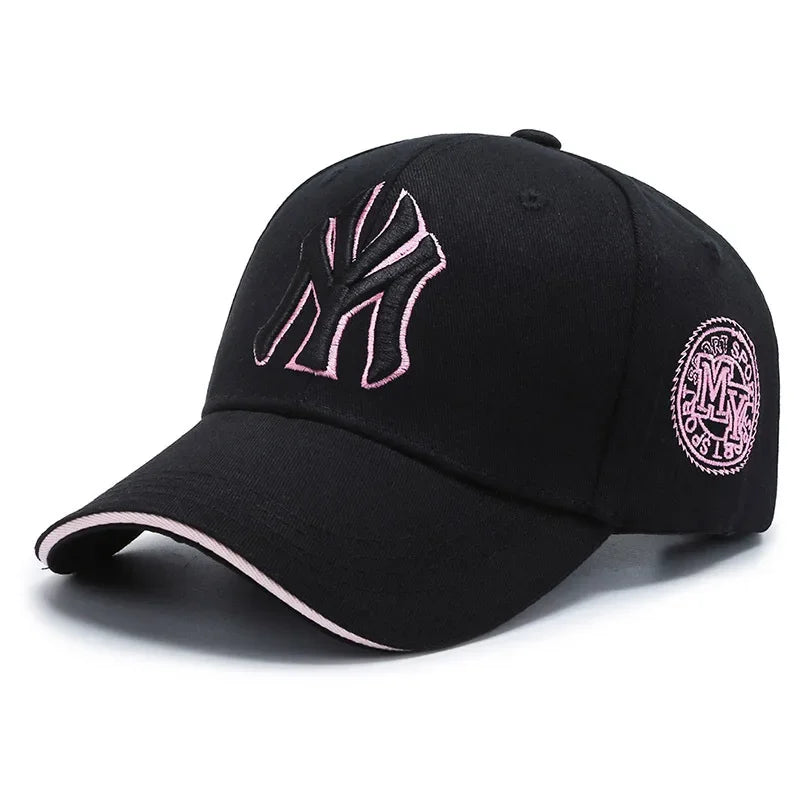1PC Gorra de béisbol casual unisex con letras bordadas, gorro hip-hop, gorra de camionero ajustable para primavera y otoño, gorra con protección solar para exteriores