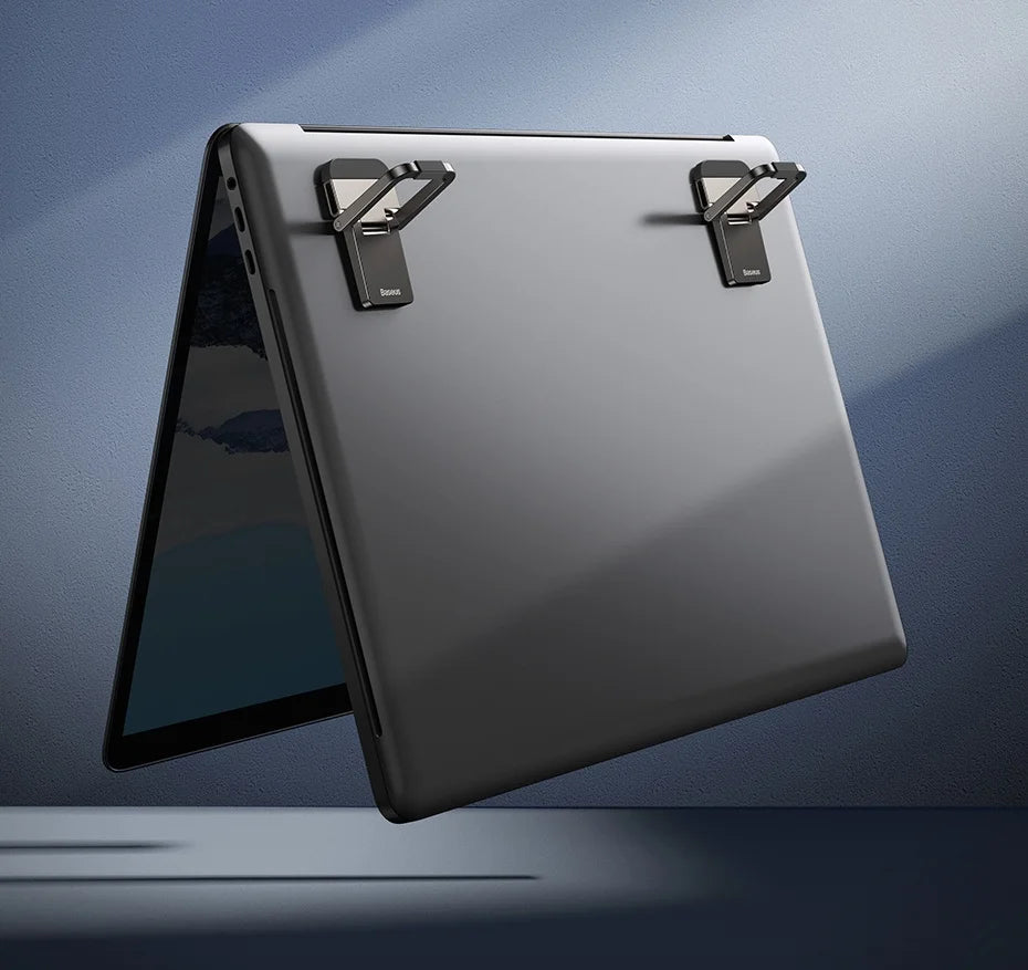 Soporte plegable para portátil Baseus, soporte para teclado de ordenador, mini soportes portátiles para portátil, soporte de aluminio para Macbook y portátiles Xiaomi
