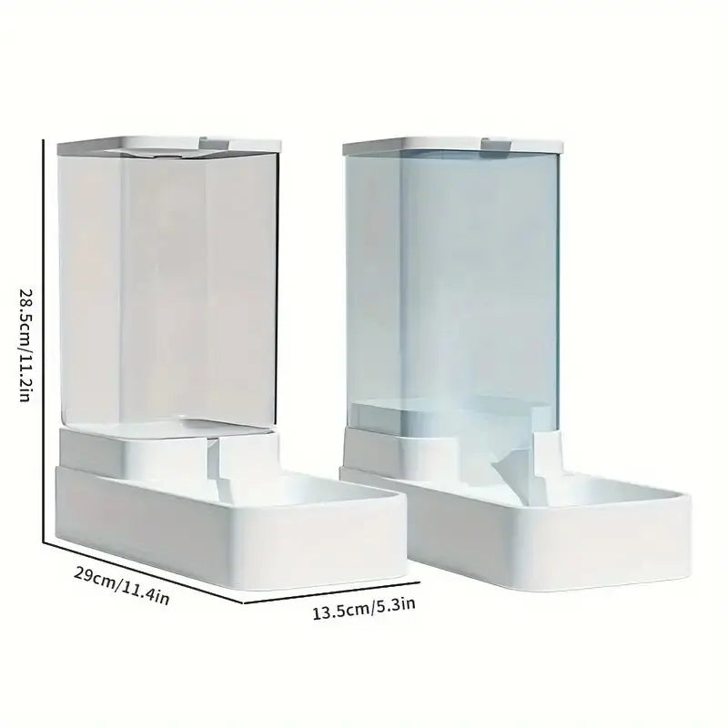Comedero y Bebedero Automático por Gravedad para Perros y Gatos | 3,8L Sin Electricidad