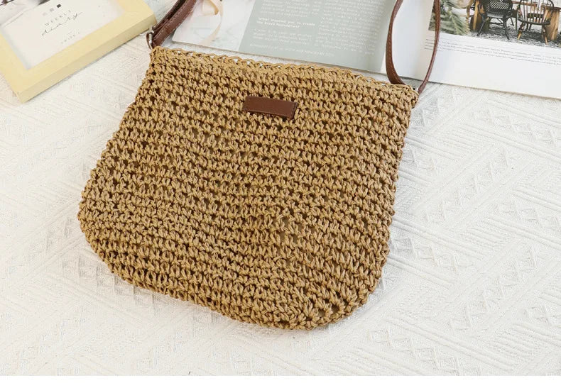 Sombrero de paja coreano para playa, visera de verano para mujer, sombrero de pescador, tejido a mano, sombrero Panamá, sombrero de sol para chica.