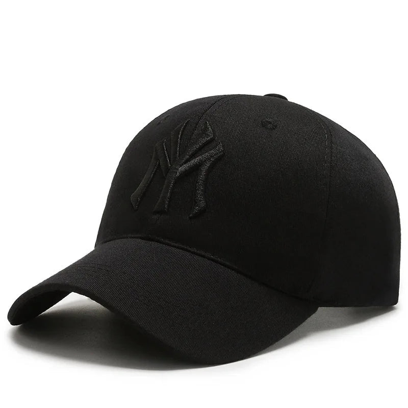 1PC Gorra de béisbol casual unisex con letras bordadas, gorro hip-hop, gorra de camionero ajustable para primavera y otoño, gorra con protección solar para exteriores