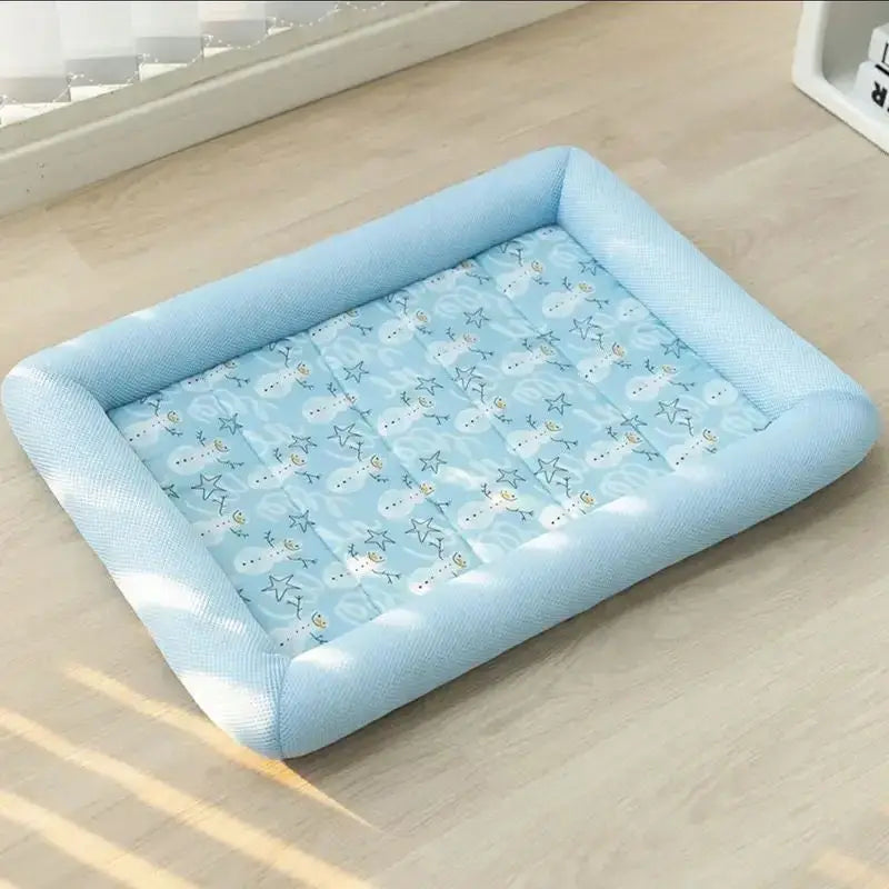Colchón refrescante de verano para perros y gatos | Transpirable, impermeable y antideslizante